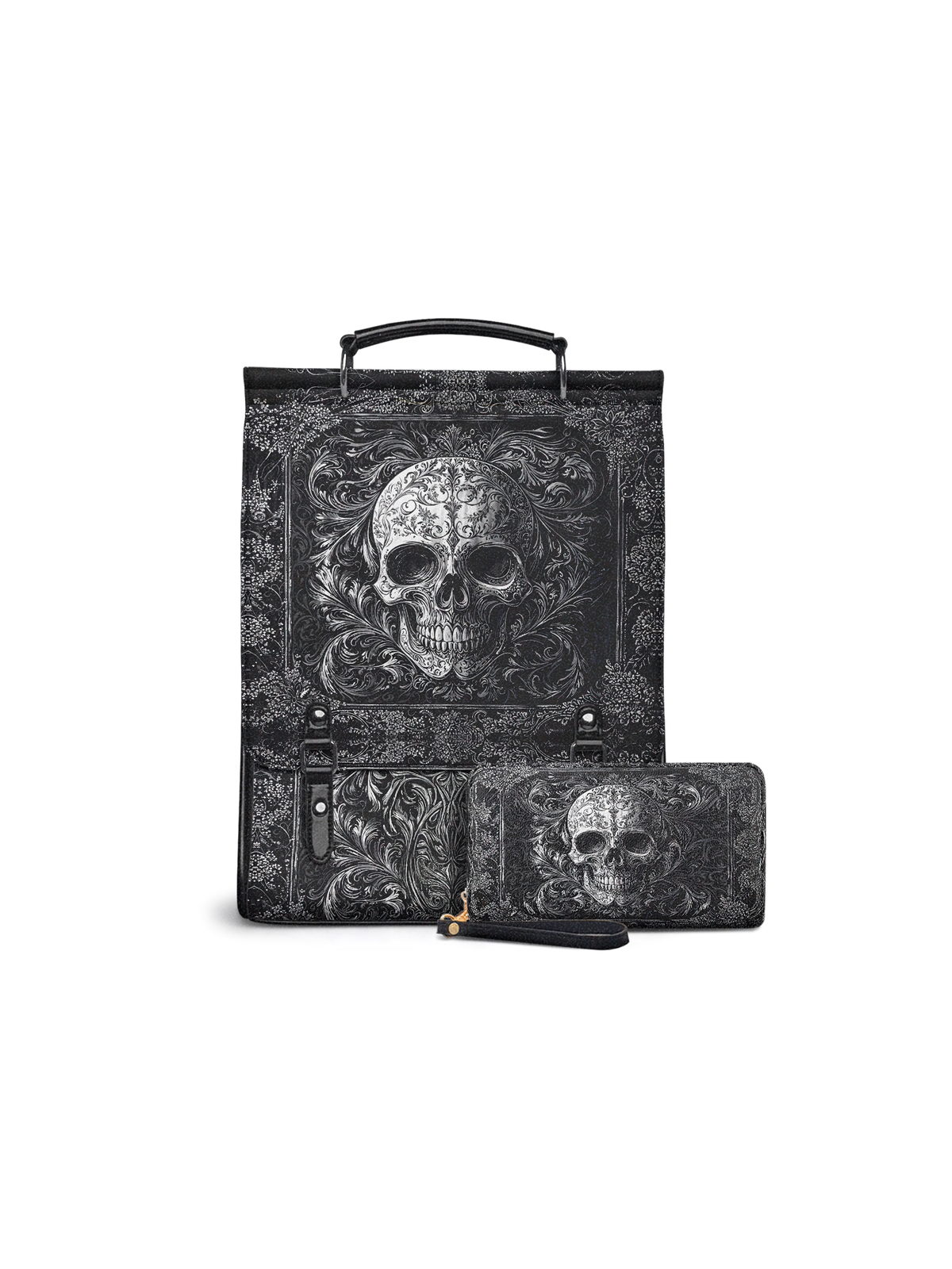 "Obscuria" Leather Backpack SPOOKY DEAL