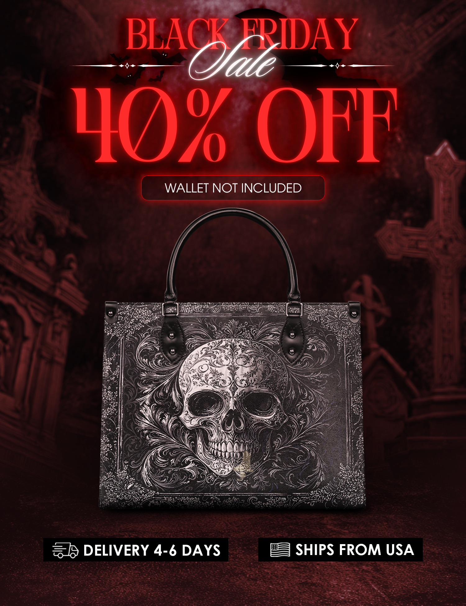 "Obscuria" Leather Handbag Deal