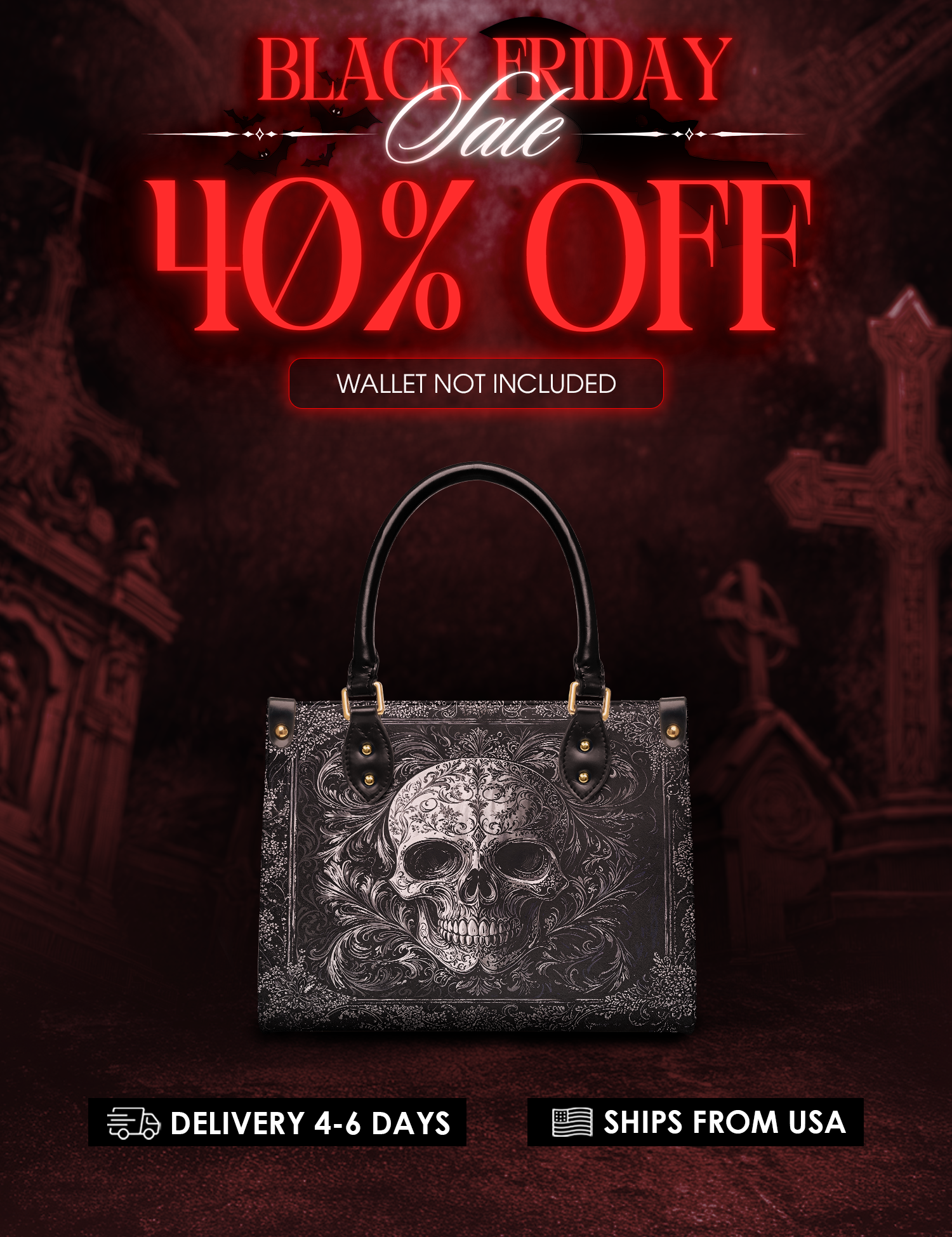 "Obscuria" Small Leather Bag Deal