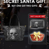 "Obscuria" Leather Tote Bag Matching SANTA Combo