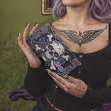 Purple Chained Skull NNRZ21123044CE Wallet