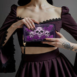 "Bloodrose" Poison Plum Wallet - 100.1 DEAL