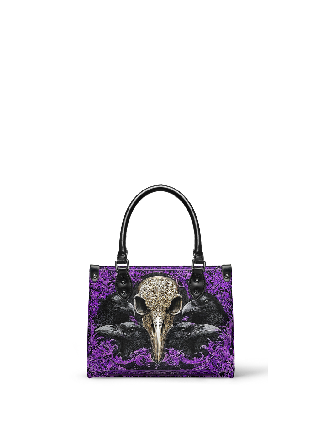 "Corvexia" - Black Interior - Small Leather Handbag