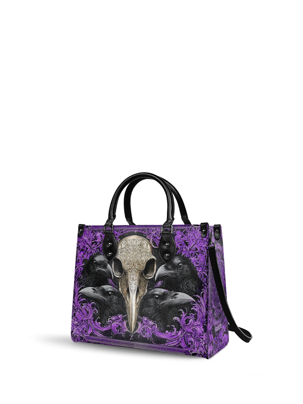 "Corvexia" - Black Interior - Leather Handbag