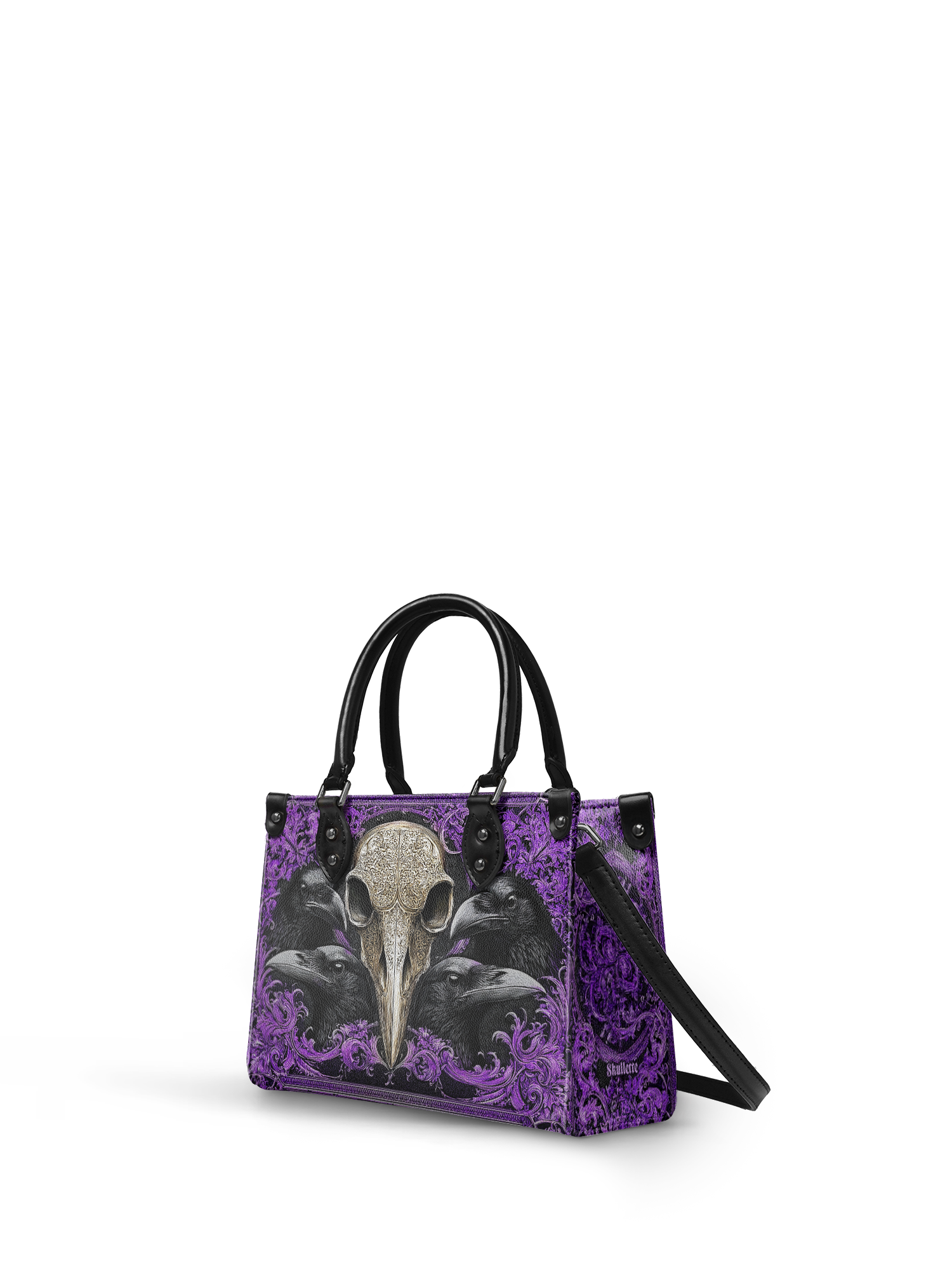 "Corvexia" - Black Interior - Small Leather Handbag