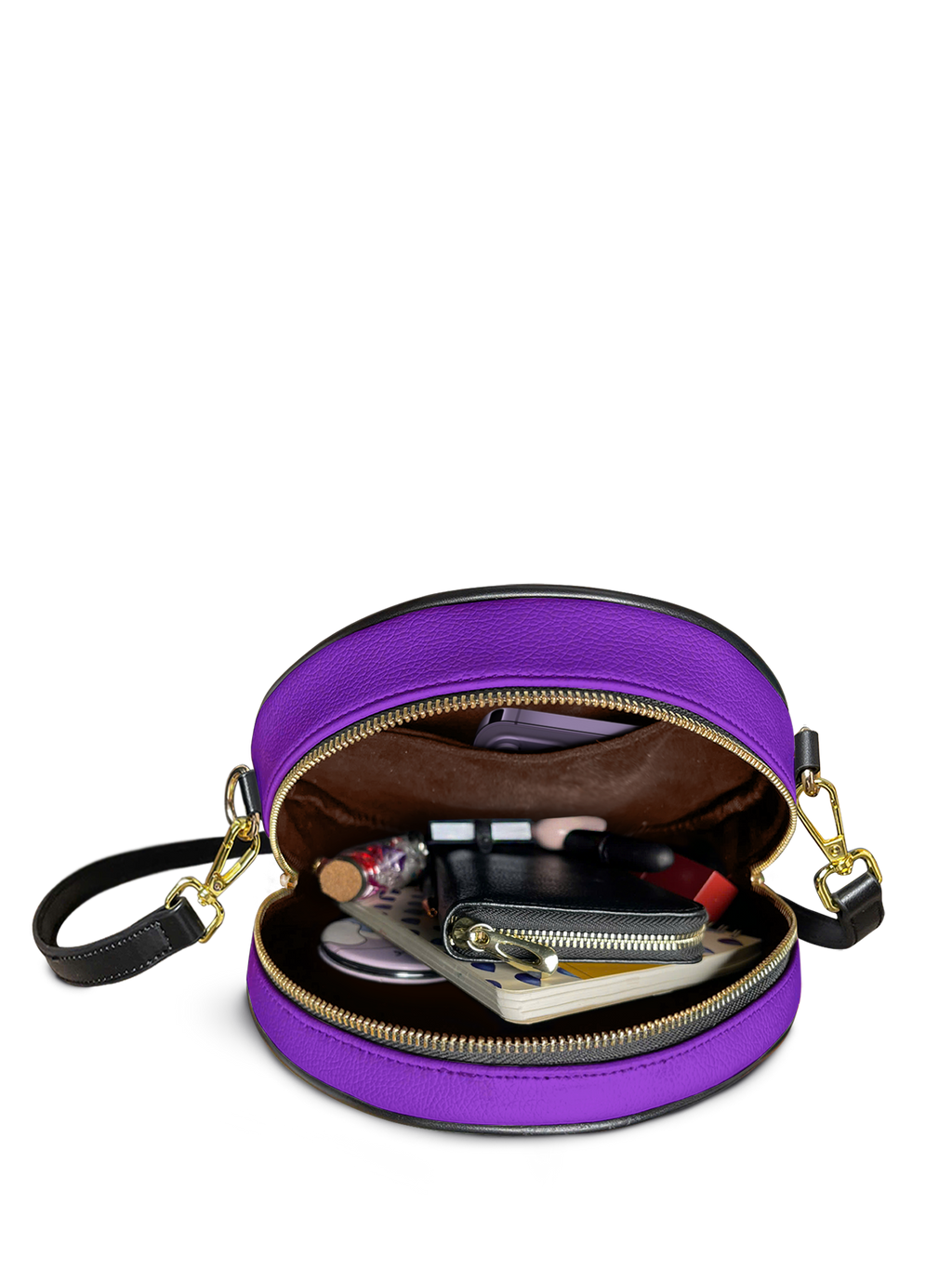 "Corvexia" Circle Crossbody Bag