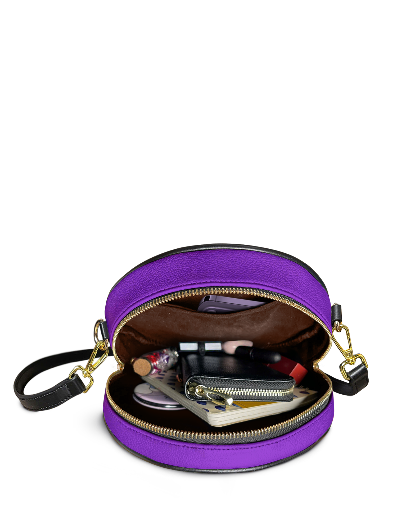 "Corvexia" Circle Crossbody Bag