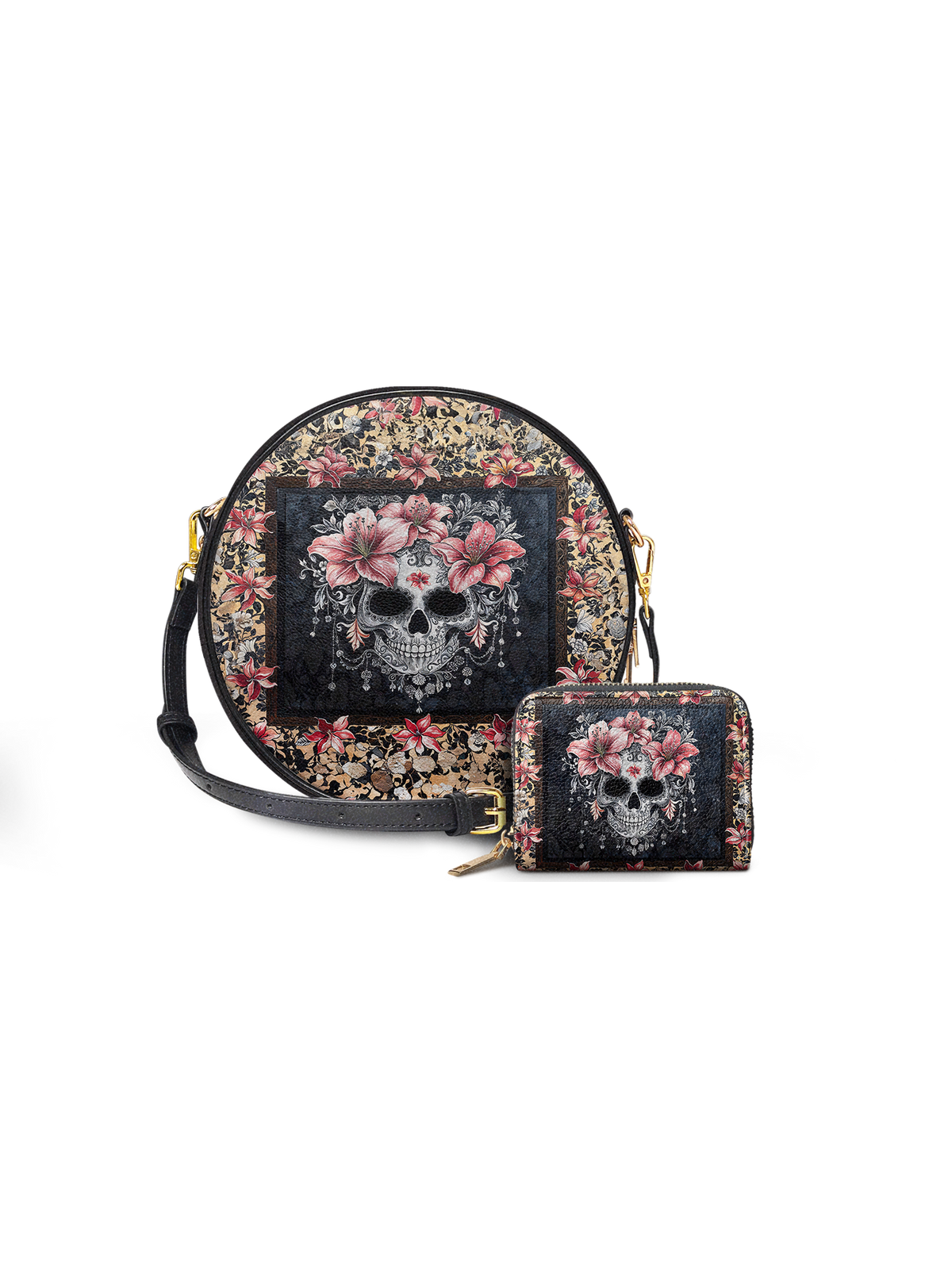 "Roselace" Circle Crossbody Bag SPOOKY DEAL