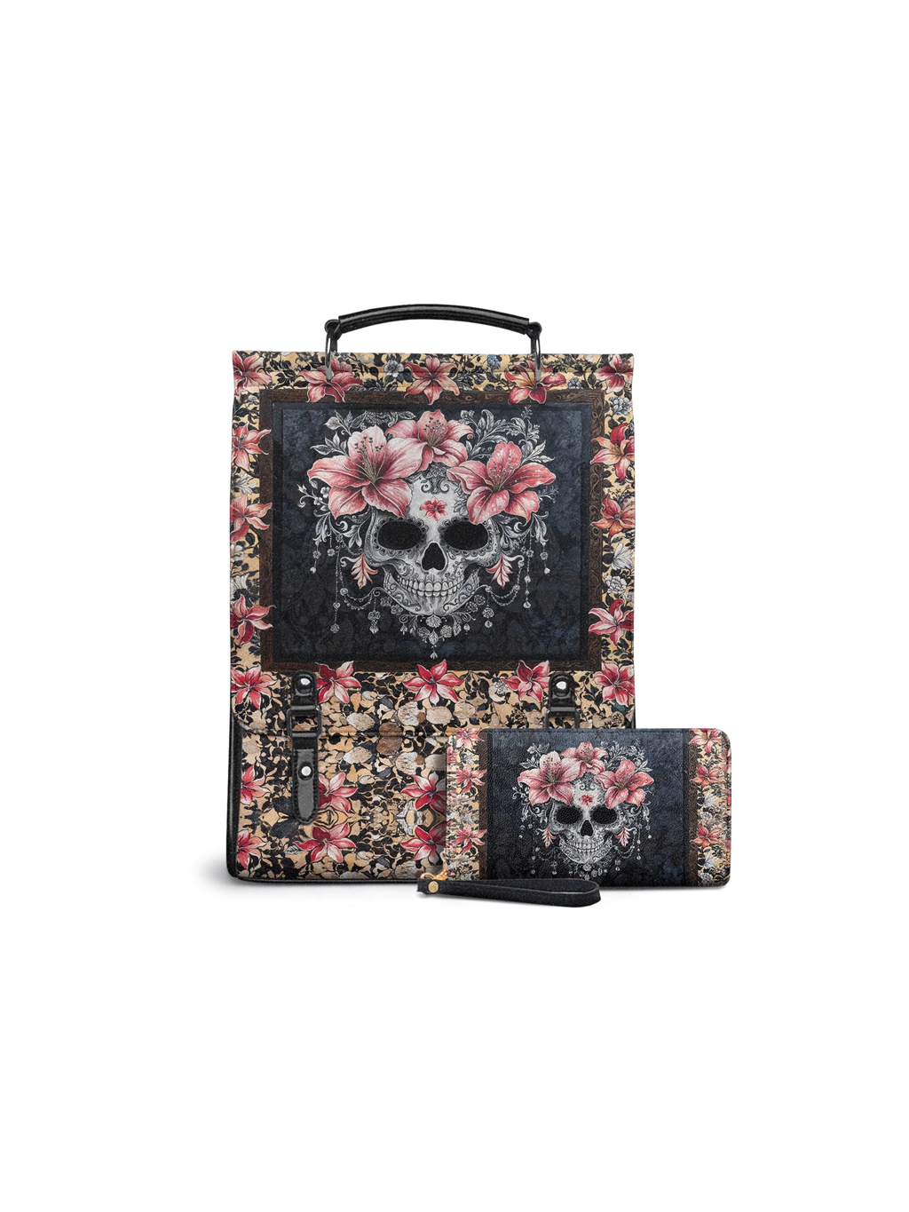"Roselace" Leather Backpack SPOOKY DEAL