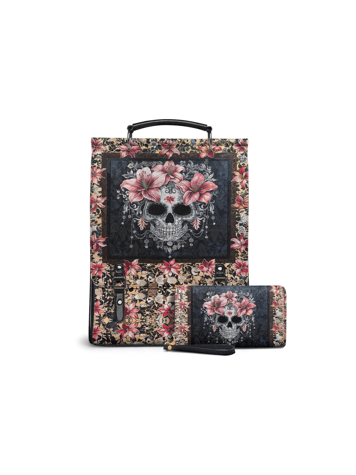 "Roselace" Leather Backpack SPOOKY DEAL