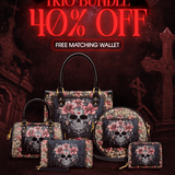 "Roselace" The Signature Trio Bundle (Small Leather Handbag)