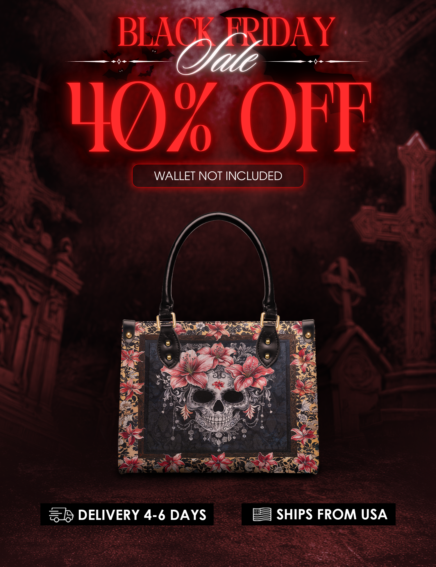 "Roselace" Small Leather Bag Deal