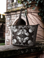"Mothwing" Leather Tote Bag