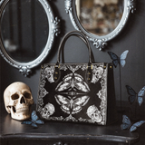 "Mothwing" Leather Bag Matching SANTA Combo