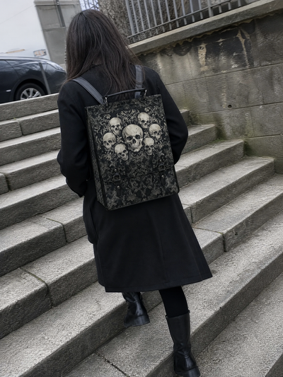 Customer photo · Deathmark backpack on the street