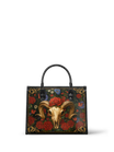 "Rosethorn" - Black Interior - Leather Handbag