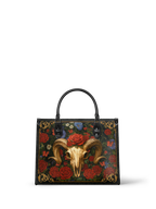 "Rosethorn" - Black Interior - Leather Handbag
