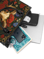"Rosethorn" - Black Interior - Leather Handbag
