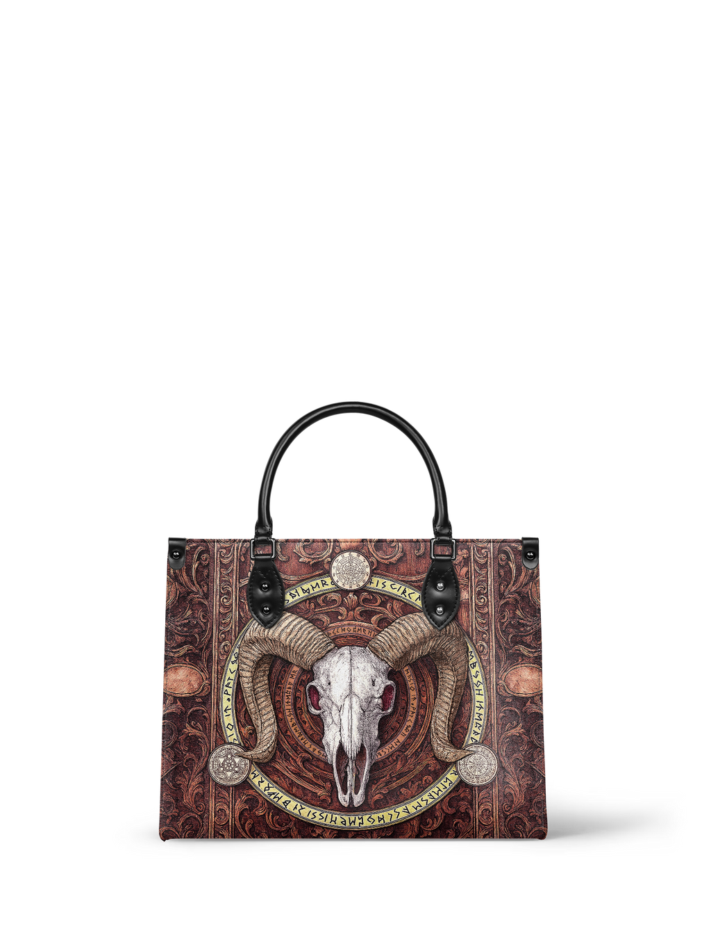 "Hexram" - Black Interior - Leather Handbag