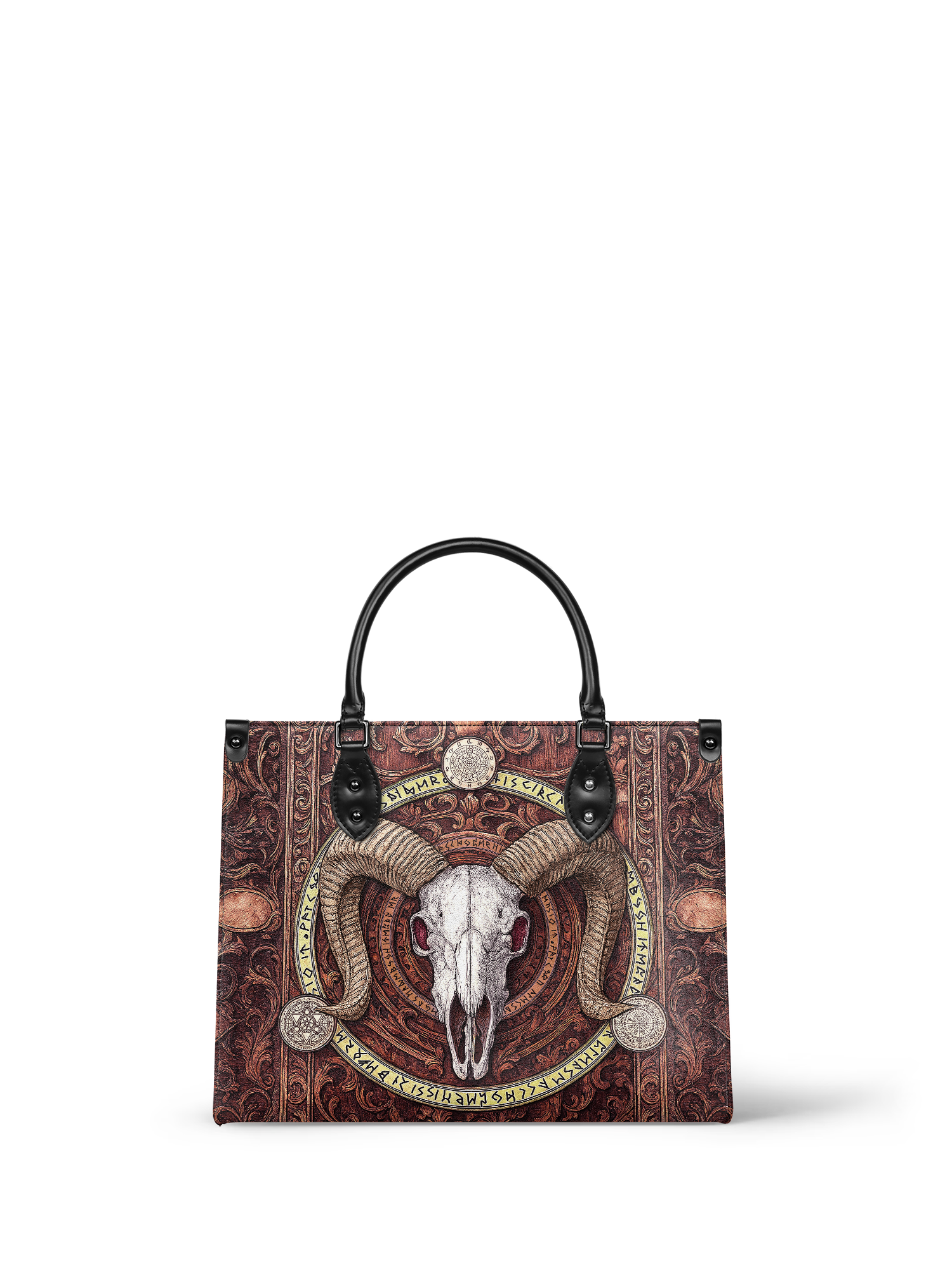 "Hexram" - Black Interior - Leather Handbag