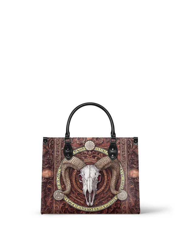 "Hexram" - Black Interior - Leather Handbag