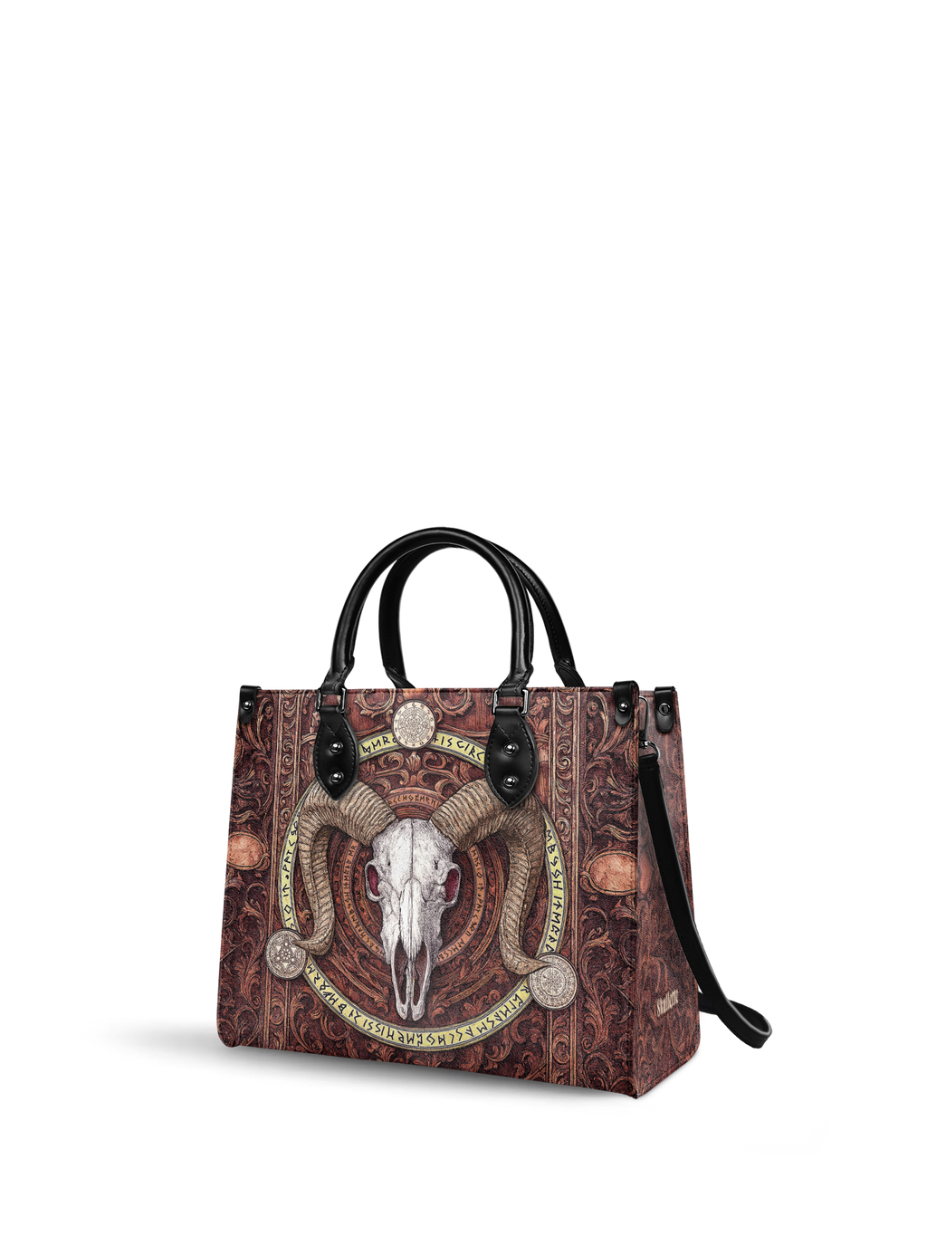 "Hexram" - Black Interior - Leather Handbag