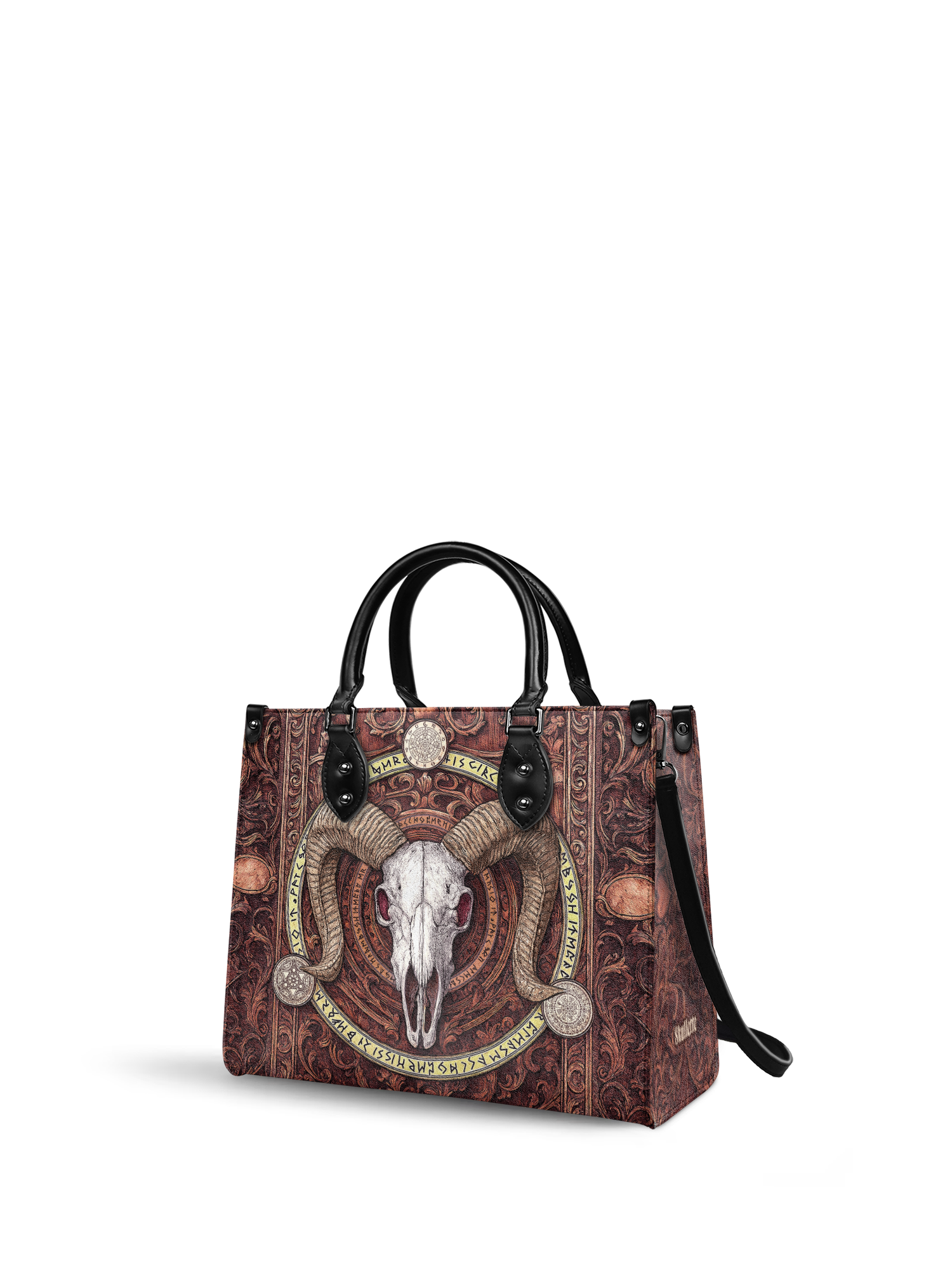 "Hexram" - Black Interior - Leather Handbag