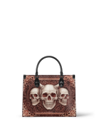 "Triskelion" - Black Interior - Leather Handbag