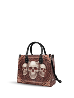 "Triskelion" - Black Interior - Leather Handbag