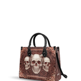 "Triskelion" - Black Interior - Leather Handbag - 100.1 DEAL
