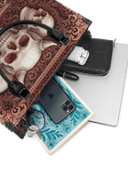 "Triskelion" - Black Interior - Leather Handbag