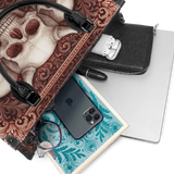 "Triskelion" - Black Interior - Leather Handbag - 100.1 DEAL