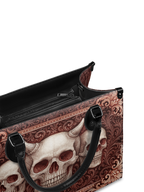 "Triskelion" - Black Interior - Leather Handbag