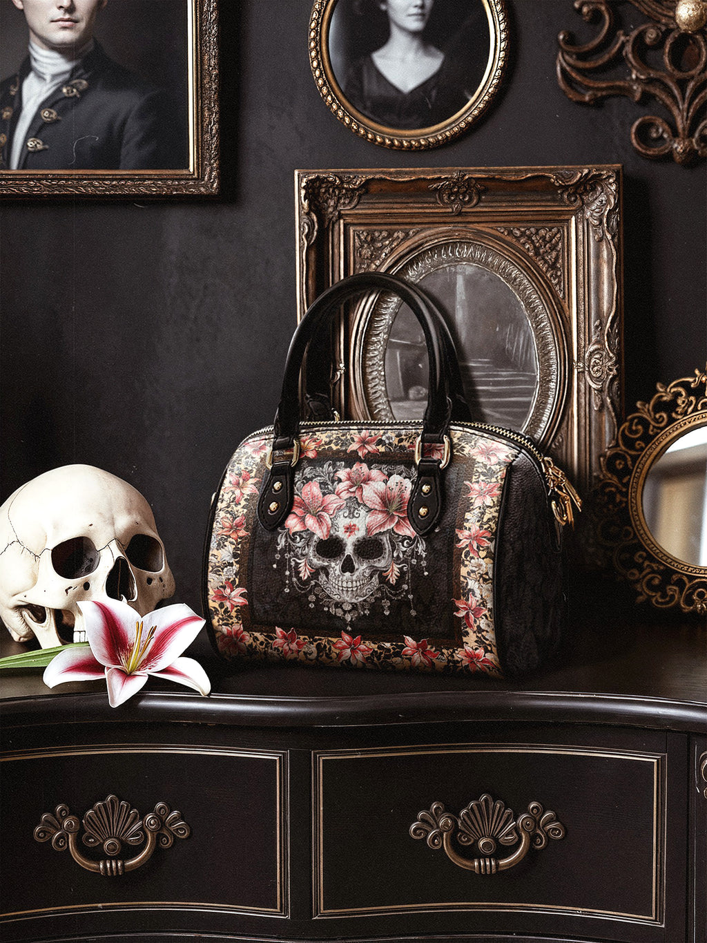 "Roselace" Mini Satchel