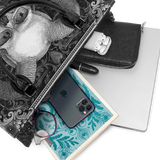 "Grimcrown" - Black Interior - Leather Handbag