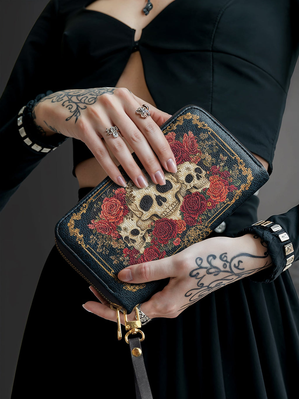 "Bloodrose" Wallet - FALL CLEARANCE DEAL