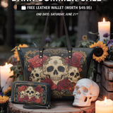 "Bloodrose" Leather Tote Bag Deal