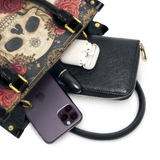 "Bloodrose" The Signature Trio Bundle (Small Leather Handbag)