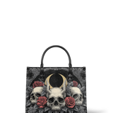 "Nightrosary" - Black Interior - Leather Handbag - 100.1 DEAL