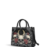 "Nightrosary" - Black Interior - Leather Handbag - 100.1 DEAL