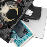 "Nightrosary" - Black Interior - Leather Handbag - 100.1 DEAL