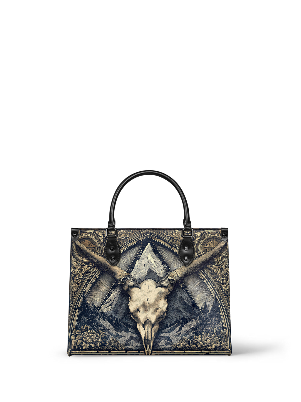 "Altarhorn" - Black Interior - Leather Handbag