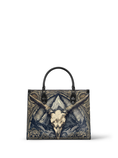 "Altarhorn" - Black Interior - Leather Handbag