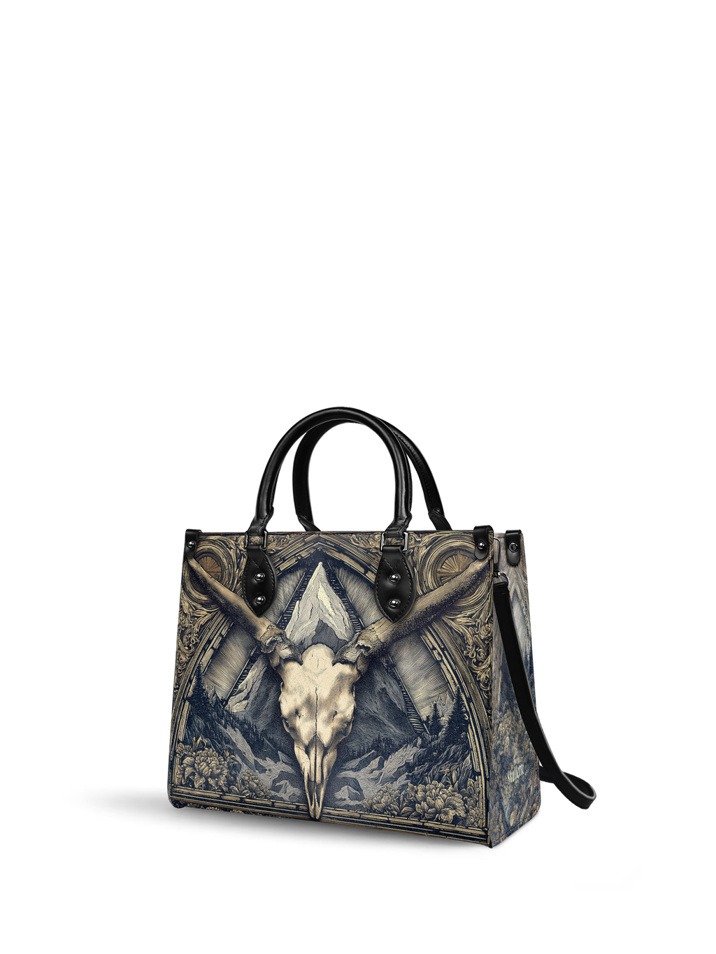"Altarhorn" - Black Interior - Leather Handbag