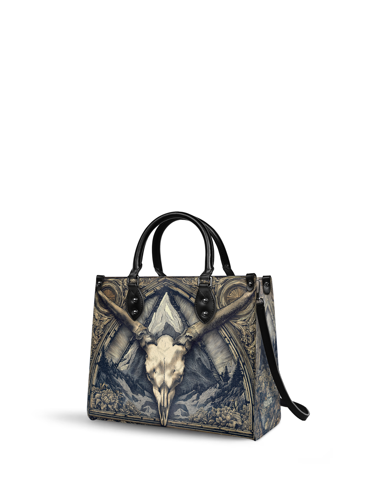 "Altarhorn" - Black Interior - Leather Handbag