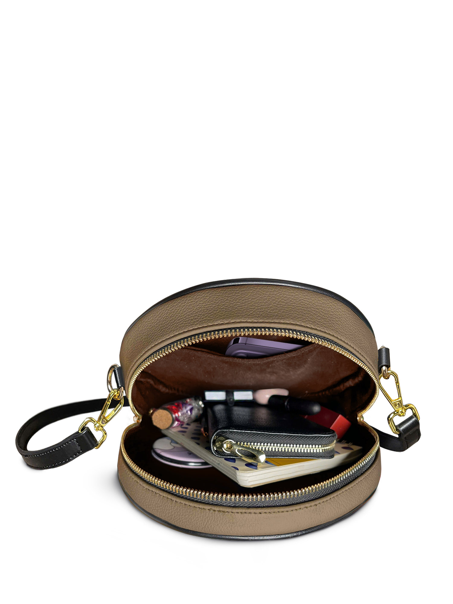 "Altarhorn" Circle Crossbody Bag