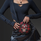 "La Roja" Circle Crossbody Bag Matching SANTA Combo