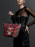 "La Roja" Leather Tote Bag