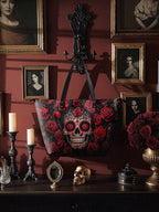 "La Roja" Leather Tote Bag SPOOKY DEAL
