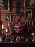 "La Roja" Leather Tote Bag